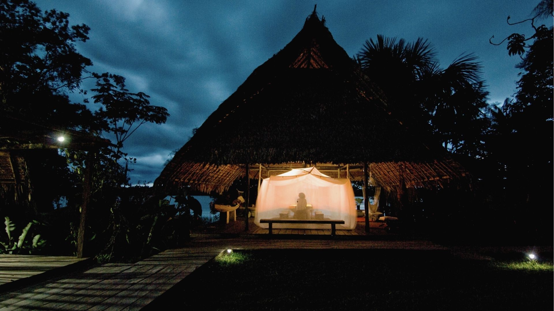 Amazonía, zona común Hotel Calanoa - Colombia en Tour