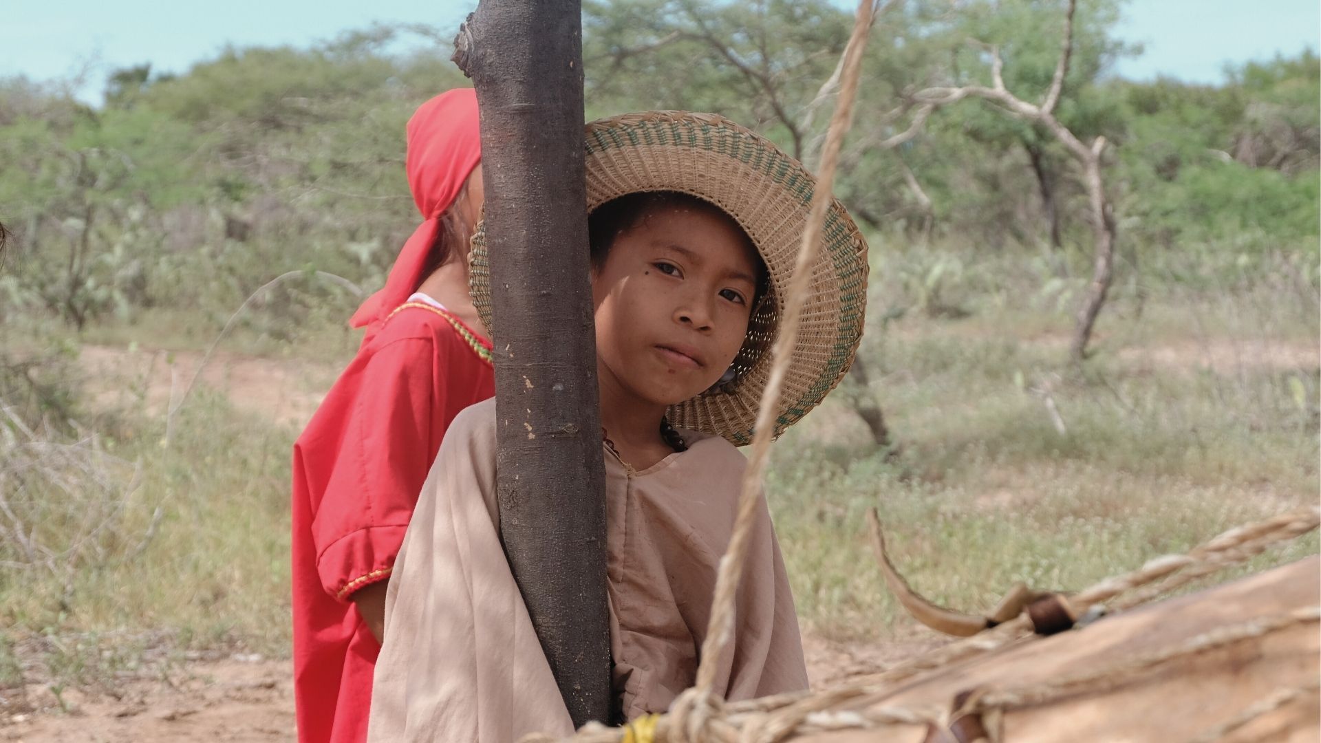 Niño de la comunidad indígena Wayúu en el desierto de La Guajira, Colombia