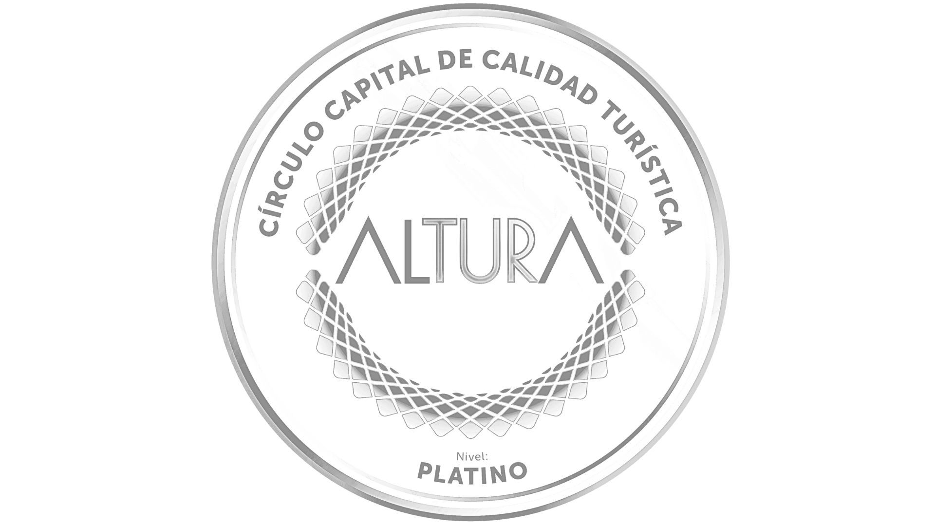 Sello Círculo Capital de Calidad Turística Altura Platino designado a Colombia en Tour