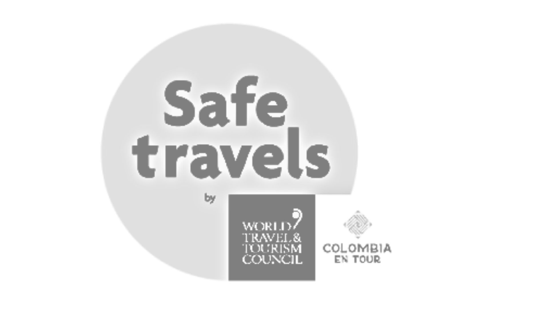 Sello Safe Travels by World Travel & Tourism Council - Colombia en Tour